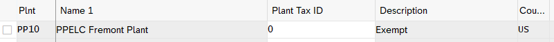 tax code assignment in sap mm